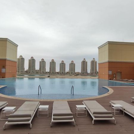 Luxury Apartment By The Sea With Amazing Amenities At Pearl Qatar Doha Dış mekan fotoğraf