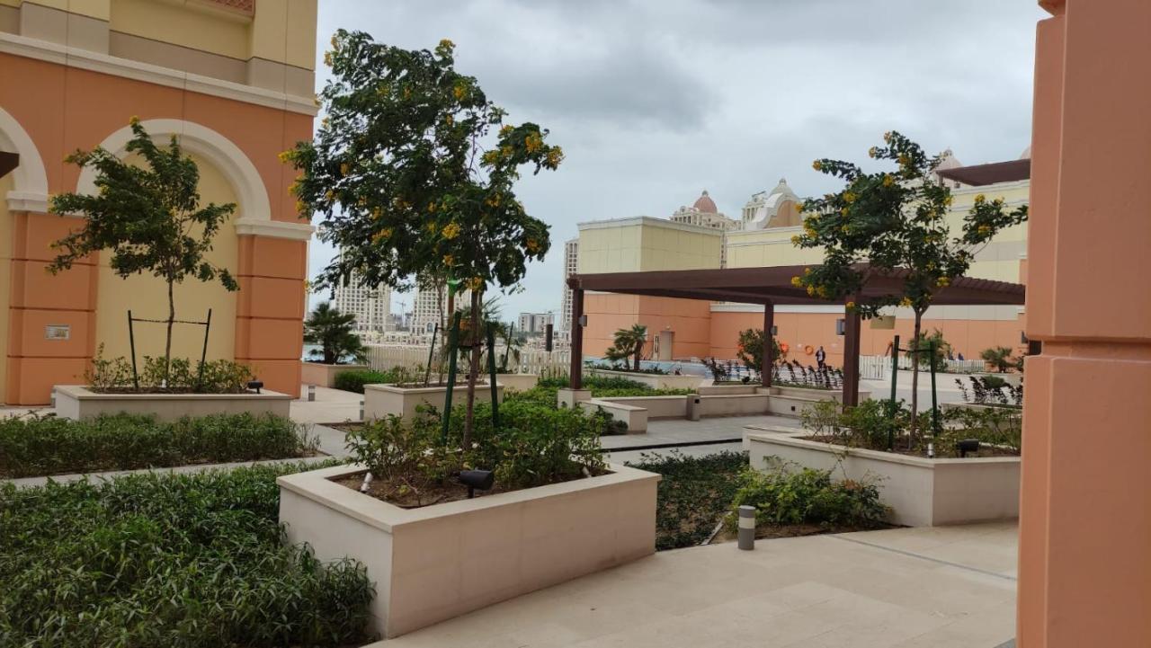 Luxury Apartment By The Sea With Amazing Amenities At Pearl Qatar Doha Dış mekan fotoğraf